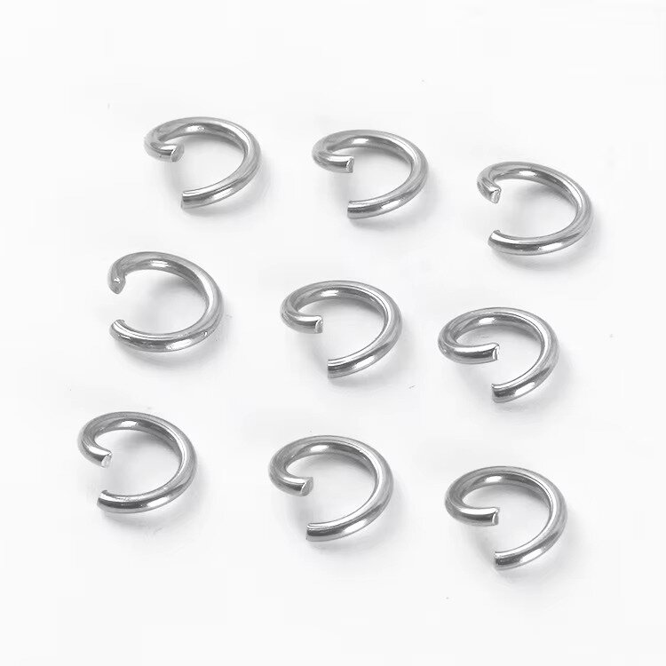 Stainless steel, 0,6x4mm-100pcs