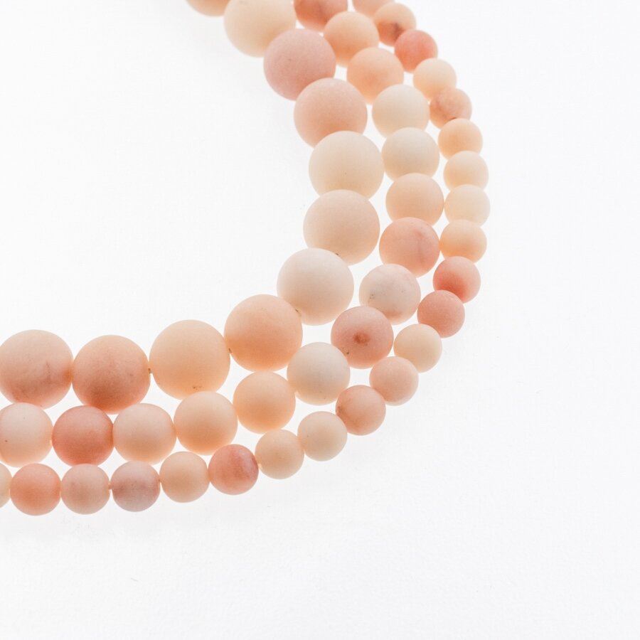 Opaque Pink Aventurine, Natural, B Grade, Matte Round Bead, 37-39 cm/strand, 4, 6, 8, 10, 12 mm Opaque Pink Aventurine, Natural, B Grade, Matte Round Bead, 37-39 cm/strand, 4, 6, 8, 10, 12 mm