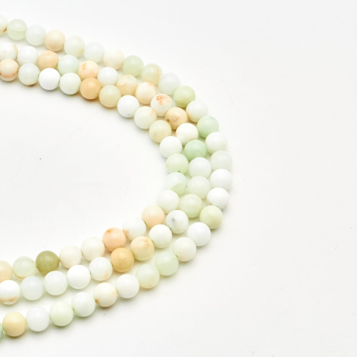Peruvian Green Opal, Natural, C Grade, Round Bead, 37-39 cm/strand, 6, 8, 10, 12 mm Peruvian Green Opal, Natural, C Grade, Round Bead, 37-39 cm/strand, 6, 8, 10, 12 mm