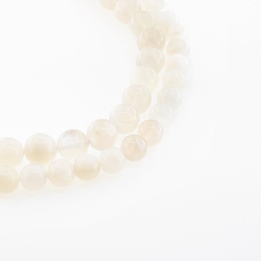 Grey Moonstone, Natural, B Grade, Round Bead, 37-39 cm/strand, 8, 10 mm Grey Moonstone, Natural, B Grade, Round Bead, 37-39 cm/strand, 8, 10 mm