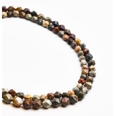 Polychrome Jasper, 8 mm,  37-39 cm/strand