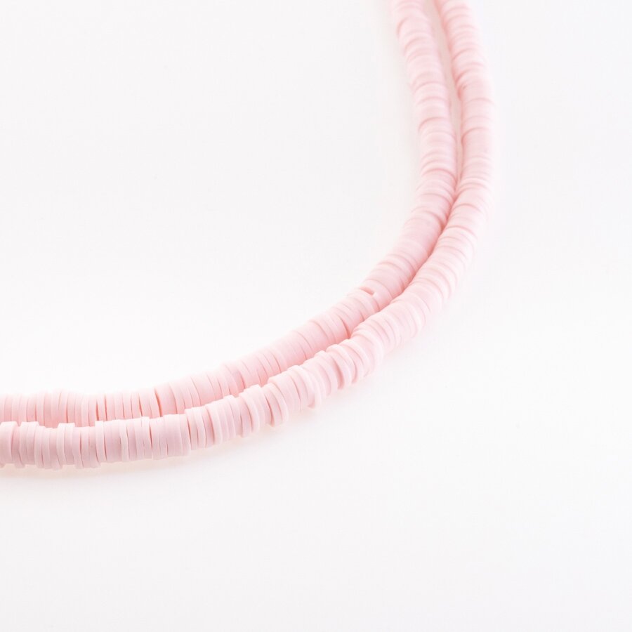 Polymer Clay, Heishi Rondelle Bead, #A10, about 38-40 cm/strand, 4x1, 6x1, 8x1 mm Polymer Clay, Heishi Rondelle Bead, #A10, about 38-40 cm/strand, 4x1, 6x1, 8x1 mm