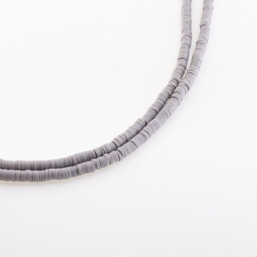 Polymer Clay, Heishi Rondelle Bead, #A14, about 38-40 cm/strand, 4x1, 6x1, 8x1 mm Polymer Clay, Heishi Rondelle Bead, #A14, about 38-40 cm/strand, 4x1, 6x1, 8x1 mm