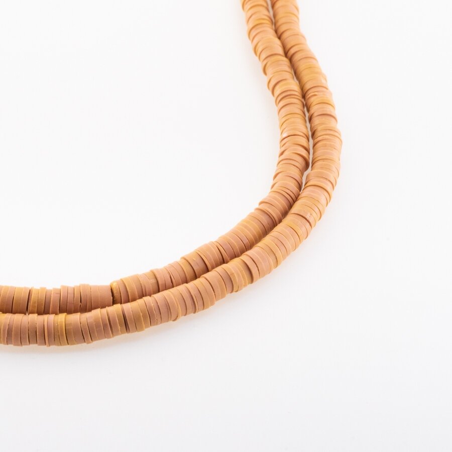 Polymer Clay, Heishi Rondelle Bead, #A22, about 38-40 cm/strand, 4x1, 6x1, 8x1 mm Polymer Clay, Heishi Rondelle Bead, #A22, about 38-40 cm/strand, 4x1, 6x1, 8x1 mm