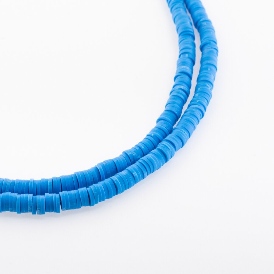 Polymer Clay, Heishi Rondelle Bead, #A30, about 38-40 cm/strand, 4x1, 6x1, 8x1 mm Polymer Clay, Heishi Rondelle Bead, #A30, about 38-40 cm/strand, 4x1, 6x1, 8x1 mm