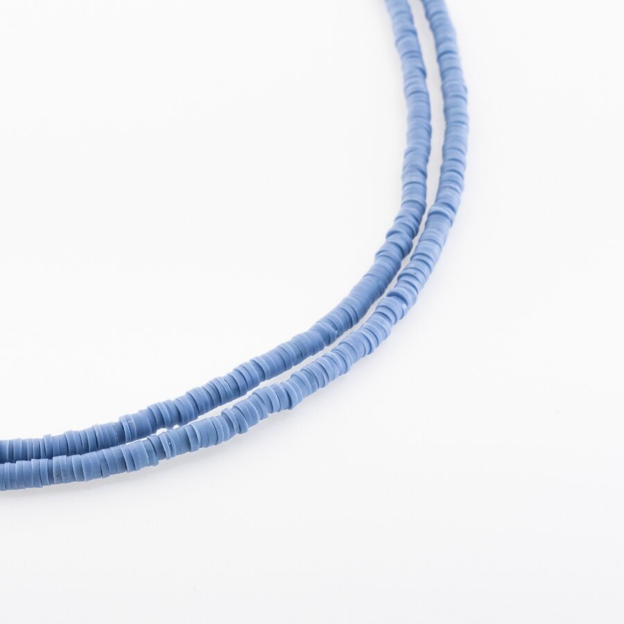 Polymer Clay, Heishi Rondelle Bead, #A31, about 38-40 cm/strand, 4x1, 6x1, 8x1 mm Polymer Clay, Heishi Rondelle Bead, #A31, about 38-40 cm/strand, 4x1, 6x1, 8x1 mm