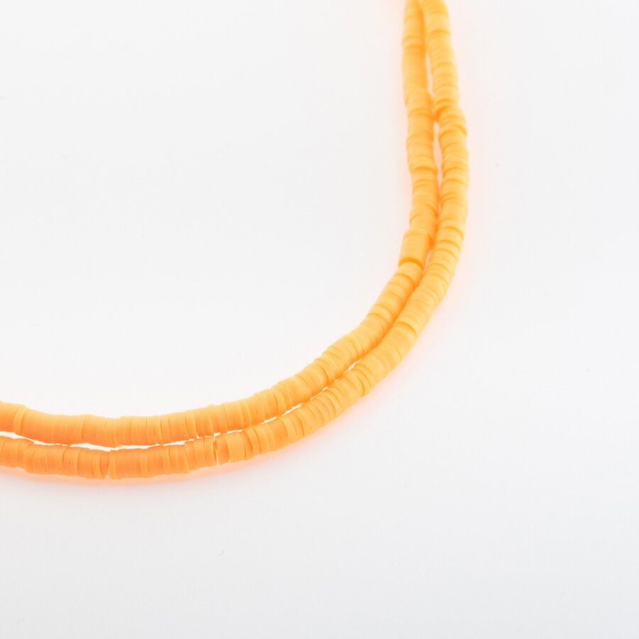 Polymer Clay, Heishi Rondelle Bead, #A32, about 38-40 cm/strand, 4x1, 6x1, 8x1 mm Polymer Clay, Heishi Rondelle Bead, #A32, about 38-40 cm/strand, 4x1, 6x1, 8x1 mm
