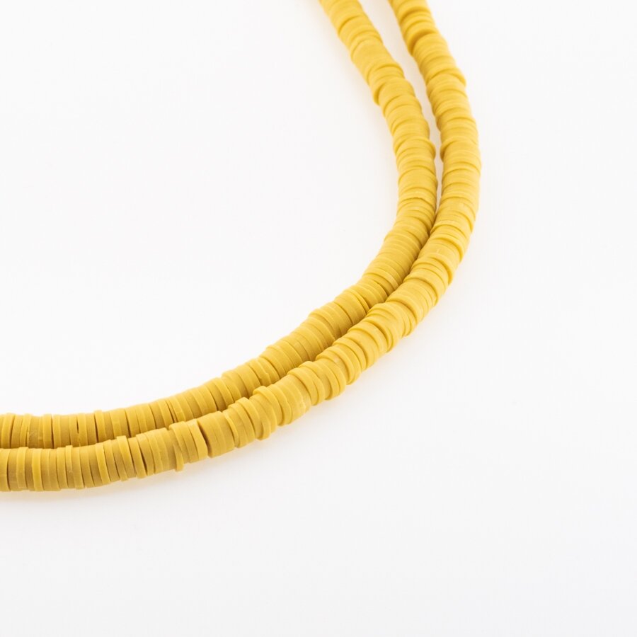 Polymer Clay, Heishi Rondelle Bead, #A44, about 38-40 cm/strand, 4x1, 6x1, 8x1 mm Polymer Clay, Heishi Rondelle Bead, #A44, about 38-40 cm/strand, 4x1, 6x1, 8x1 mm