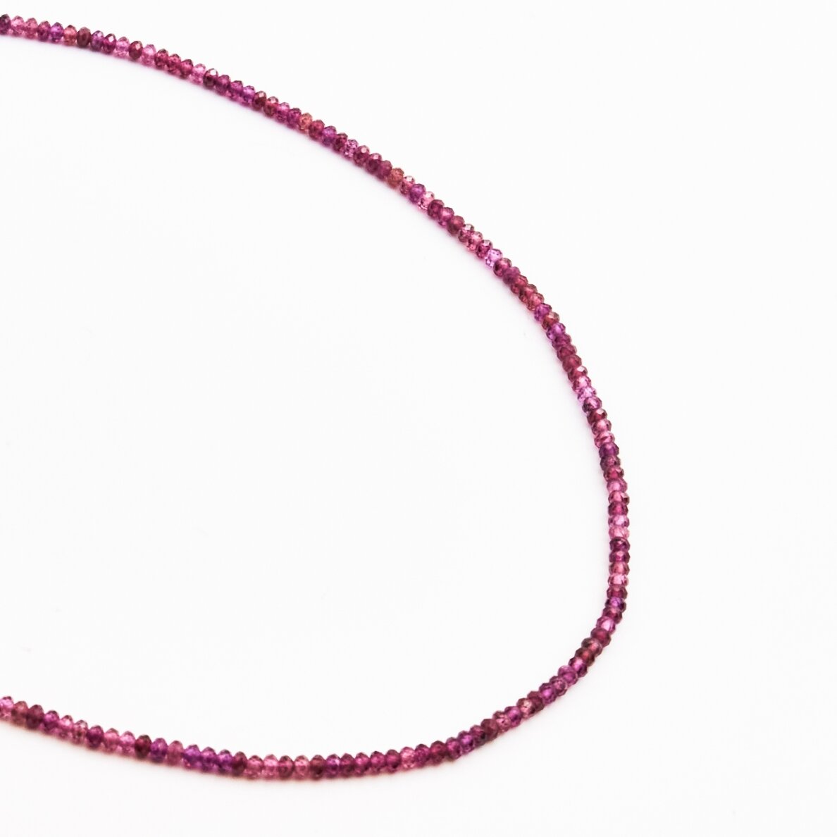 Purple Garnet, natural, AB quality, faceted, abacus rondelle bead, 37-39 cm/string, 3x2 mm Purple Garnet, natural, AB quality, faceted, abacus rondelle bead, 37-39 cm/string, 3x2 mm