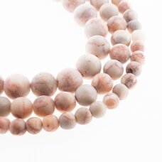Redline Marble/Red Veined Stone, Natural, AB Grade, Matte Round Bead, 37-39 cm/strand, 4, 6, 8, 10, 12 mm Redline Marble/Red Veined Stone, Natural, AB Grade, Matte Round Bead, 37-39 cm/strand, 4, 6, 8, 10, 12 mm