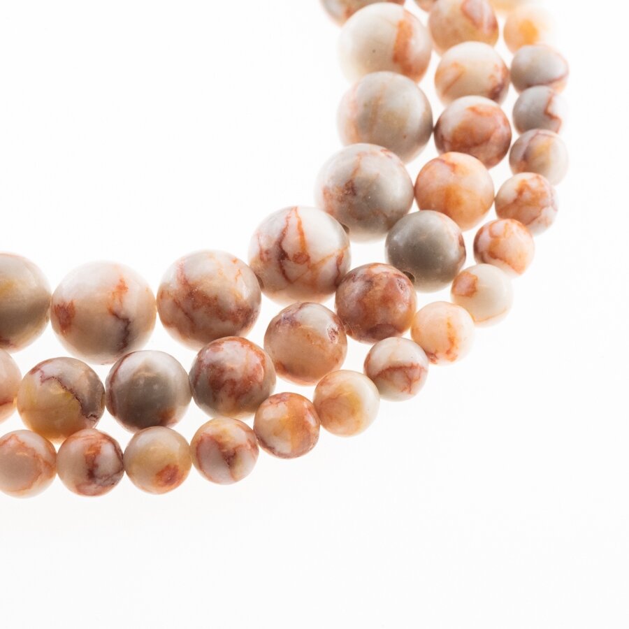 Redline Marble/Red Veined Stone, Natural, AB Grade, Round Bead, 37-39 cm/strand, 4, 6, 8, 10, 12 mm Redline Marble/Red Veined Stone, Natural, AB Grade, Round Bead, 37-39 cm/strand, 4, 6, 8, 10, 12 mm
