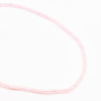 Rose Quartz, 37–39 cm/strand, 2x4 mm Rose Quartz, 37–39 cm/strand, 2x4 mm