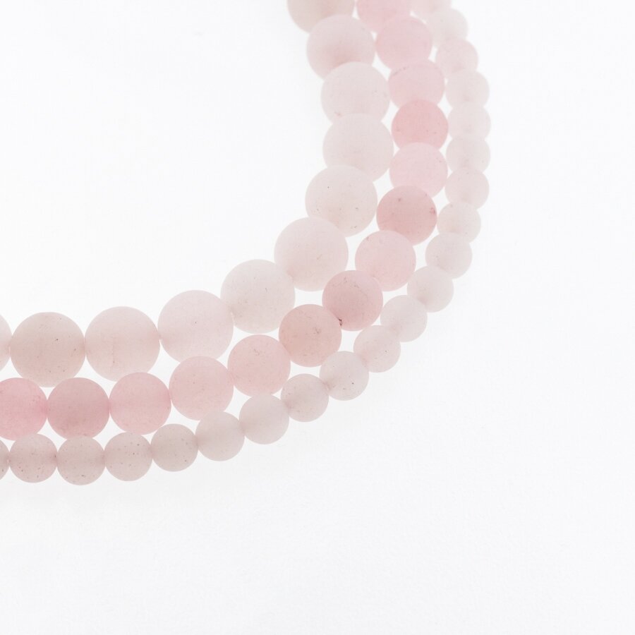 Rose Quartz, Natural, C Grade, Dyed, Matte Round Bead, 37-39 cm/strand, 4, 6, 8, 10, 12, 14, 16, 18 mm Rose Quartz, Natural, C Grade, Dyed, Matte Round Bead, 37-39 cm/strand, 4, 6, 8, 10, 12, 14, 16, 18 mm