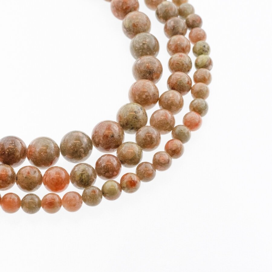 Autumn Jasper, Natural, AB Grade, Round Bead, Light Green-Orange, 37-39 cm/strand, 4, 6, 8, 10, 12 mm Autumn Jasper, Natural, AB Grade, Round Bead, Light Green-Orange, 37-39 cm/strand, 4, 6, 8, 10, 12 mm