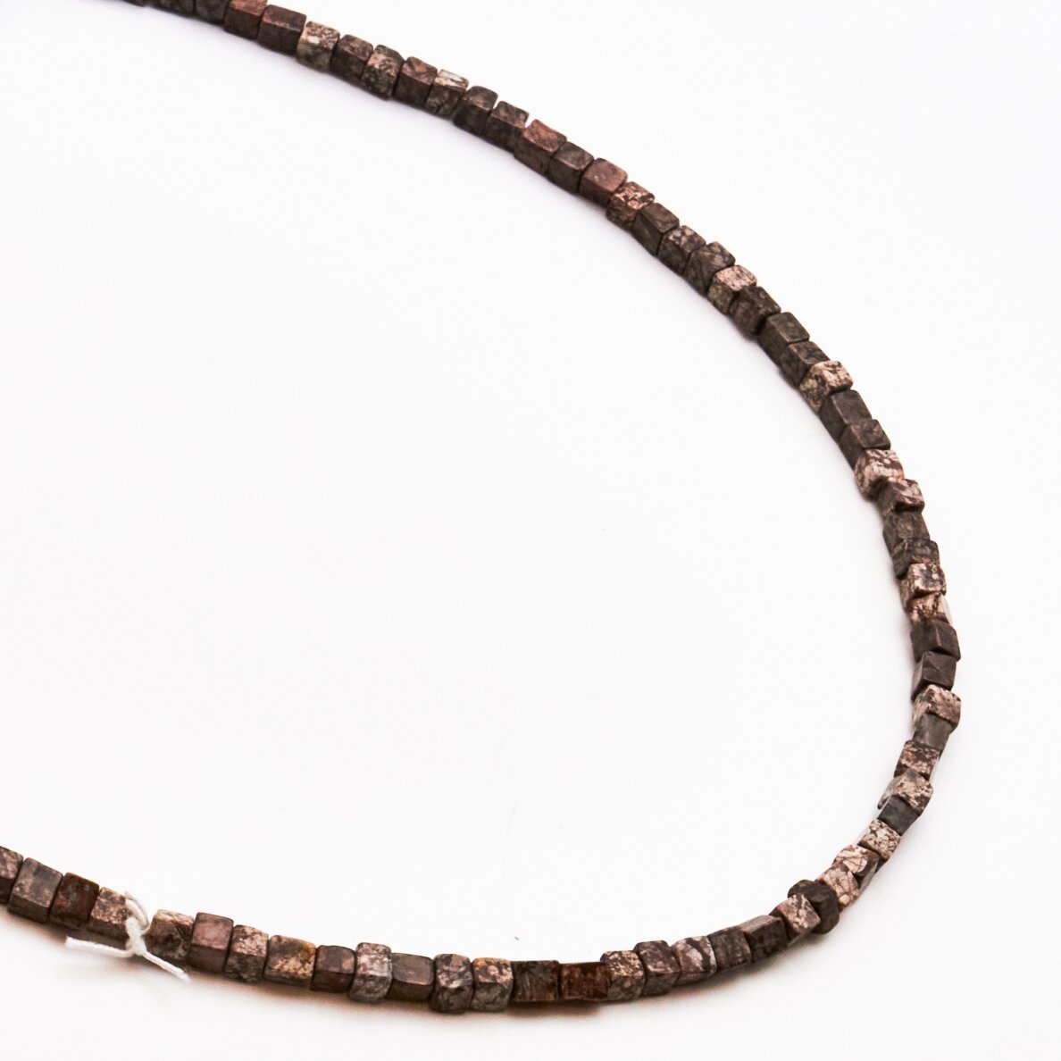 Snaiginis Obsidianas, 4 mm, 37-39 cm/gija