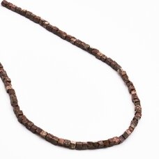 Snowflake Obsidian, 4 mm,  37-39 cm/strand