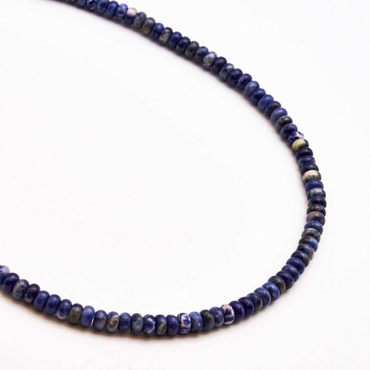 Sodalite, 6x4 mm,  37-39 cm/strand