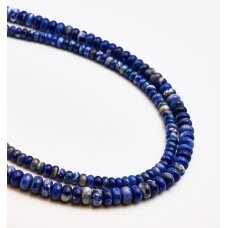 Sodalite, 6x4 mm,  37-39 cm/strand