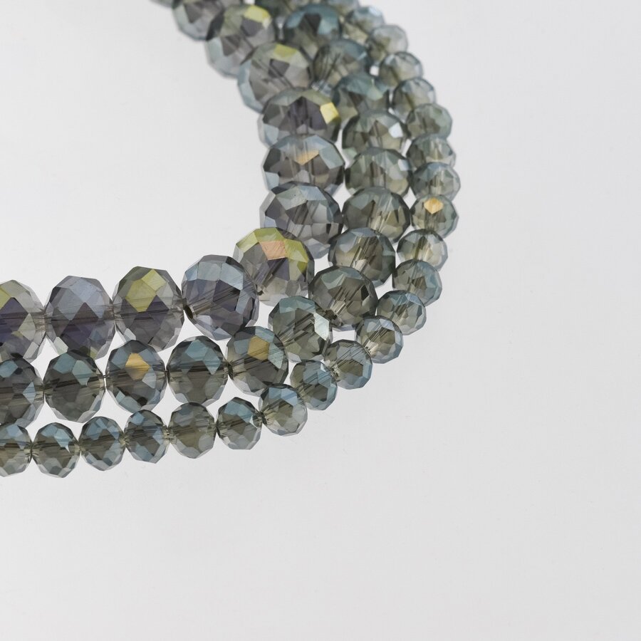 Glass Crystal, Faceted Abacus Rondelle Bead, #058 Transparent Yellowish Green with Slight Purple Glow, 2x1, 3x2, 4x3, 6x4, 8x6, 10x8, 11x9 mm Glass Crystal, Faceted Abacus Rondelle Bead, #058 Transparent Yellowish Green with Slight Purple Glow, 2x1, 3x2, 4x3, 6x4, 8x6, 10x8, 11x9 mm