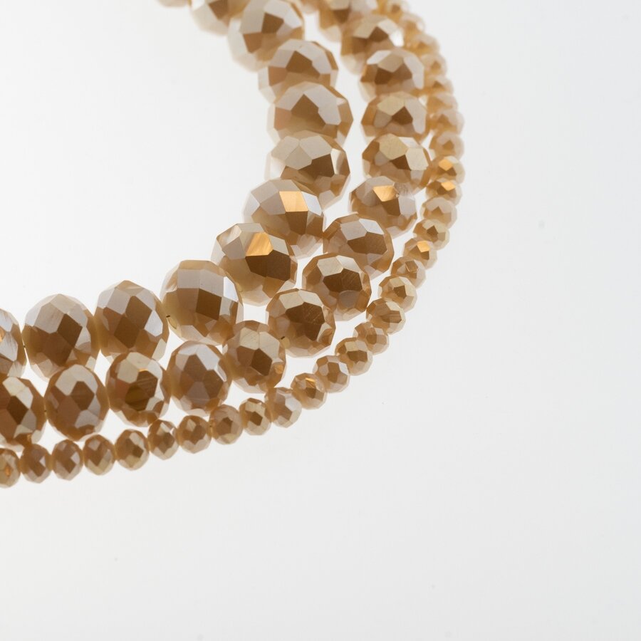 Glass Crystal, Faceted Abacus Rondelle Bead, #135 Opaque Yellow Half-plated Metallic Orange, 2x1, 3x2, 4x3, 6x4, 8x6, 10x8, 11x9 mm Glass Crystal, Faceted Abacus Rondelle Bead, #135 Opaque Yellow Half-plated Metallic Orange, 2x1, 3x2, 4x3, 6x4, 8x6, 10x8, 11x9 mm