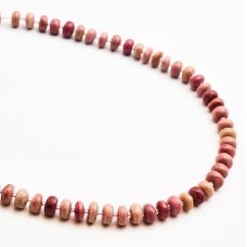 Petrified Wood, apie 8x10-12x18 mm,  37-39 cm/strand