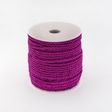 Sukta virvė, #103 purpurinė spalva, apie 50 metrų/ritė, 5 mm Sukta virvė, #103 purpurinė spalva, apie 50 metrų/ritė, 5 mm
