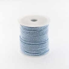 Sukta virvė, #121 šviesiai mėlyna spalva, apie 50 metrų/ritė, 5 mm Sukta virvė, #121 šviesiai mėlyna spalva, apie 50 metrų/ritė, 5 mm