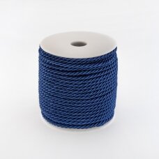 Sukta virvė, #139 tamsiai mėlyna spalva, apie 50 metrų/ritė, 5 mm Sukta virvė, #139 tamsiai mėlyna spalva, apie 50 metrų/ritė, 5 mm