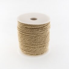 Sukta virvė, #165 linų spalva, apie 50 metrų/ritė, 5 mm Sukta virvė, #165 linų spalva, apie 50 metrų/ritė, 5 mm