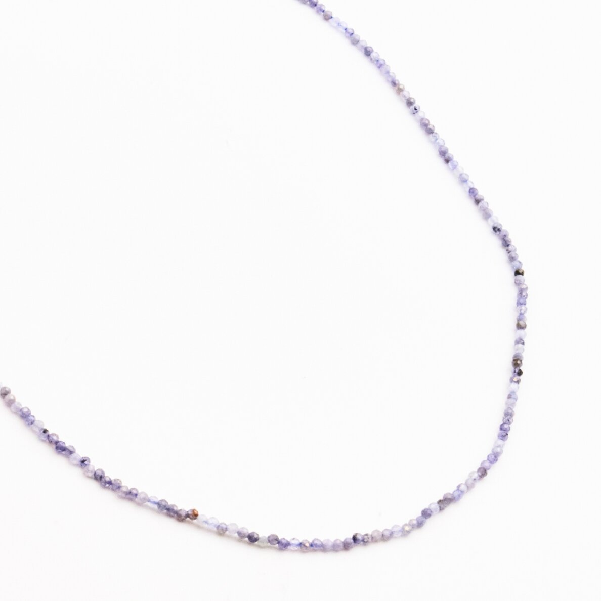 Tanzanite, natural, B quality, faceted, round bead, 37-39 cm/string, 2 mm Tanzanite, natural, B quality, faceted, round bead, 37-39 cm/string, 2 mm