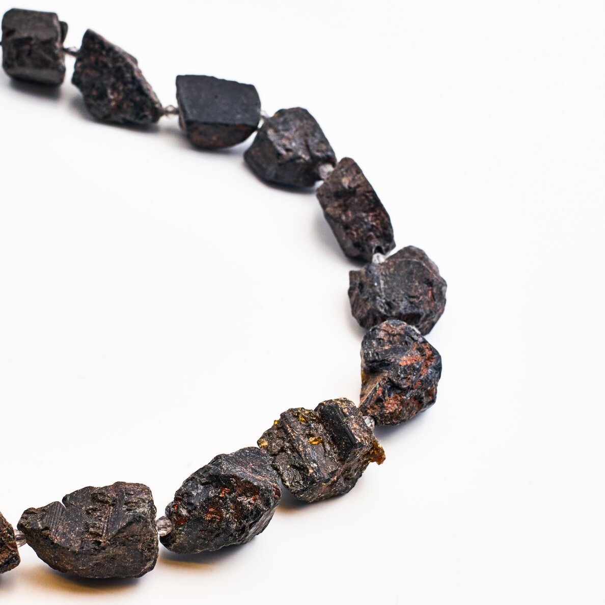 Tourmaline, 35x25 mm, 37-40 cm/strand