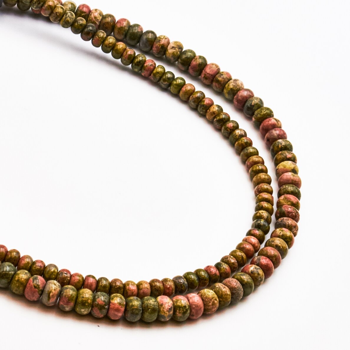 Unakitas, 8x5 mm, 37-39 cm/gija