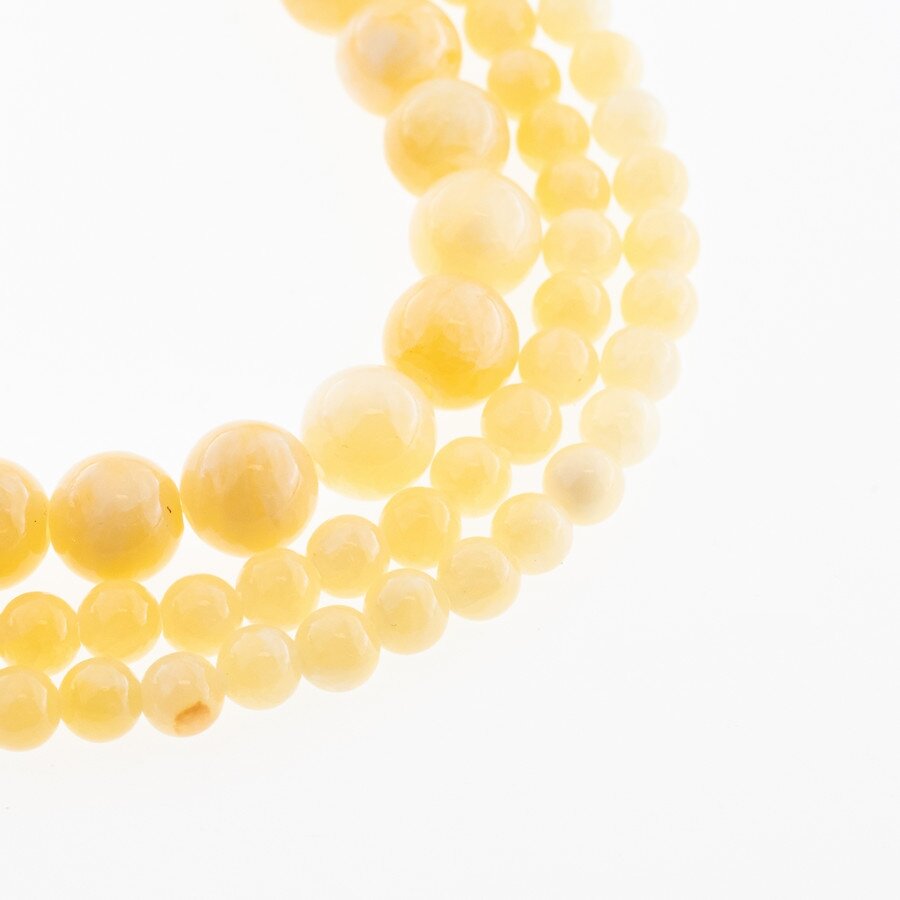 Mountain Jade (Dolomitic Marble), Natural, Round Bead, #Y16 Champagne Yellow, 37-39 cm/strand, 6, 8, 10, 12 mm Mountain Jade (Dolomitic Marble), Natural, Round Bead, #Y16 Champagne Yellow, 37-39 cm/strand, 6, 8, 10, 12 mm